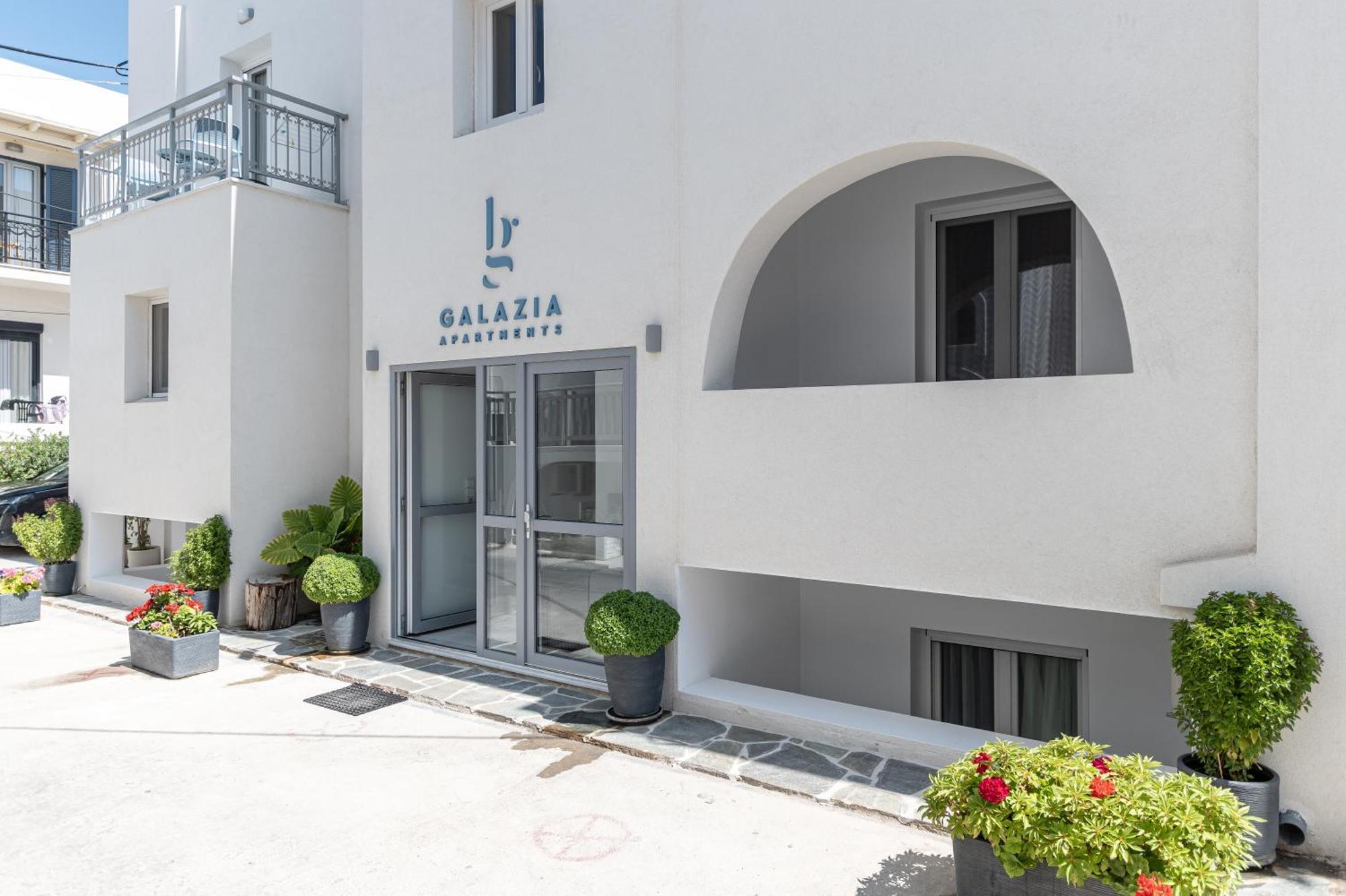 Galazia Boutique Apartments Naxos City Exteriör bild